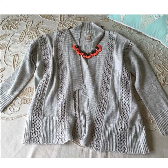 Sundance Catalog $148 crochet cardigan sweater S cottagecore boho lagenlook - Picture 4 of 7